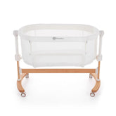 Petite&Mars Bedside crib Glory with swing function 2in1